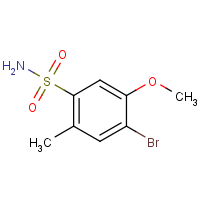 CAS:854638-86-1 | OR400914 | 4-Bromo-5-methoxy-2-methylbenzenesulphonamide