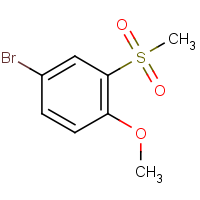 CAS:90531-99-0 | OR400921 | 4-Bromo-2-(methylsulfonyl)anisole