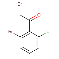 CAS:1261604-22-1 | OR400928 | 2-Bromo-6-chlorophenacyl bromide