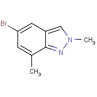 CAS: 1146637-10-6 | OR40141 | 5-Bromo-2,7-dimethyl-2H-indazole