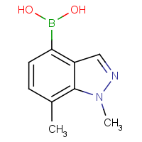 CAS: 2096338-06-4 | OR40160 | 1,7-Dimethyl-1H-indazole-4-boronic acid