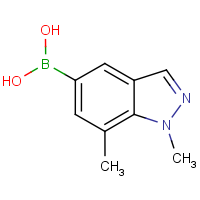 CAS:1310383-75-5 | OR40164 | 1,7-Dimethyl-1H-indazole-5-boronic acid