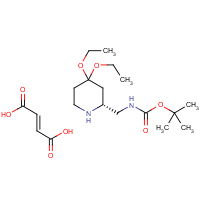 CAS: 1301706-76-2 | OR40212 | (2R)-2-(Aminomethyl)-4,4-diethoxypiperidine fumarate, 2-BOC protected