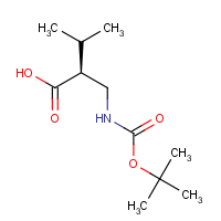 CAS:210346-16-0 | OR40215 | (2S)-2-{[(tert-Butoxycarbonyl)amino]methyl}-3-methylbutanoic acid