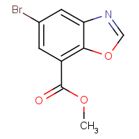 CAS: 1221792-83-1 | OR40282 | Methyl 5-bromo-1,3-benzoxazole-7-carboxylate