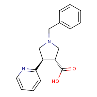 CAS: 1221791-62-3 | OR40306 | trans-1-Benzyl-4-(pyridin-2-yl)pyrrolidine-3-carboxylic acid