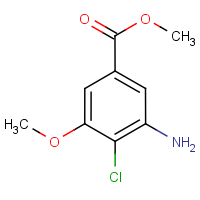 CAS: 63603-10-1 | OR40309 | Methyl 3-amino-4-chloro-5-methoxybenzoate