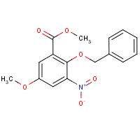 CAS: 1221792-98-8 | OR40312 | Methyl 2-(benzyloxy)-5-methoxy-3-nitrobenzoate