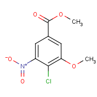 CAS: 63603-09-8 | OR40313 | Methyl 4-chloro-3-methoxy-5-nitrobenzoate