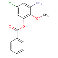 CAS: 1228182-63-5 | OR40341 | 3-Amino-5-chloro-2-methoxyphenyl benzoate