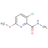 CAS: 1257535-58-2 | OR40367 | 3-Chloro-6-methoxy-N-methylpyridine-2-carboxamide