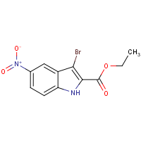 CAS: 183384-45-4 | OR40397 | Ethyl 3-bromo-5-nitro-1H-indole-2-carboxylate