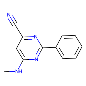 CAS:1272756-63-4 | OR40399 | 6-(Methylamino)-2-phenylpyrimidine-4-carbonitrile