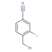 CAS: 182287-63-4 | OR40430 | 4-(Bromomethyl)-3-iodobenzonitrile