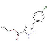 CAS: 595610-40-5 | OR40443 | Ethyl 3-(4-chlorophenyl)-1H-pyrazole-5-carboxylate