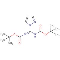 CAS:152120-54-2 | OR40453 | 1H-Pyrazole-1-carboxamidine, N,N'-Bis-BOC protected