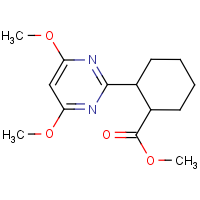 CAS:870083-40-2 | OR4046 | Methyl 2-(4,6-Dimethoxypyrimidin-2-yl)cyclohexanoate