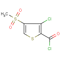 CAS: 175201-87-3 | OR4050 | 3-Chloro-4-(methylsulphonyl)thiophene-2-carbonyl chloride