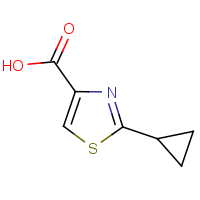CAS:478366-05-1 | OR40531 | 2-Cyclopropyl-1,3-thiazole-4-carboxylic acid
