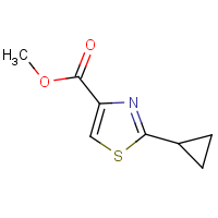CAS: 1286744-59-9 | OR40532 | Methyl 2-cyclopropyl-1,3-thiazole-4-carboxylate