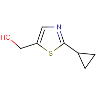 CAS:1267174-19-5 | OR40533 | 2-Cyclopropyl-5-(hydroxymethyl)-1,3-thiazole
