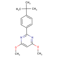 CAS: 402497-51-2 | OR4054 | 2-(4-tert-Butylphenyl)-4,6-Dimethoxypyrimidine