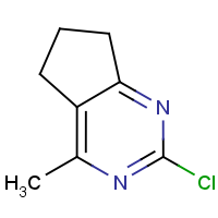 CAS: 83939-58-6 | OR40569 | 2-Chloro-6,7-dihydro-4-methyl-5H-cyclopenta[d]pyrimidine