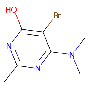 CAS: 1135283-29-2 | OR40590 | 5-Bromo-4-(dimethylamino)-6-hydroxy-2-methylpyrimidine
