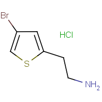 CAS: 1172469-40-7 | OR40610 | 2-(2-Aminoethyl)-4-bromothiophene hydrochloride
