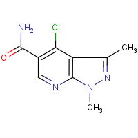 CAS:175201-98-6 | OR4062 | 4-Chloro-1,3-dimethyl-1H-pyrazolo[3,4-b]pyridine-5-carboxamide