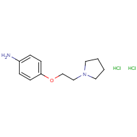 CAS: 265654-78-2 | OR40698 | 4-[(2-(pyrrolidin-1-yl)ethoxy]phenylamine dihydrochloride