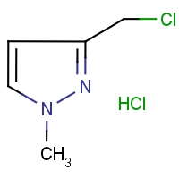CAS: 88529-80-0 | OR40700 | 3-(Chloromethyl)-1-methyl-1H-pyrazole hydrochloride