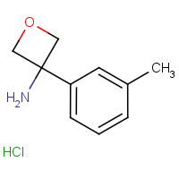 CAS:1322200-80-5 | OR40706 | 3-Amino-3-(3-methylphenyl)oxetane hydrochloride