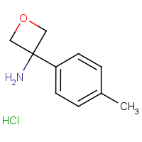 CAS:1322200-77-0 | OR40707 | 3-Amino-3-(4-methylphenyl)oxetane hydrochloride