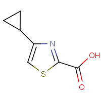 CAS:1083274-67-2 | OR40711 | 4-Cyclopropyl-1,3-thiazole-2-carboxylic acid