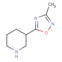 CAS: 902837-17-6 | OR40720 | 3-(3-Methyl-1,2,4-oxadiazol-5-yl)piperidine