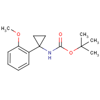 CAS: 1332765-85-1 | OR40754 | 1-(2-Methoxyphenyl)cyclopropan-1-amine, N-BOC protected