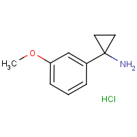 CAS: 1210485-67-8 | OR40757 | 1-(3-Methoxyphenyl)cyclopropan-1-amine hydrochloride