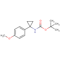 CAS: 197655-12-2 | OR40758 | 1-(4-Methoxyphenyl)cyclopropan-1-amine, N-BOC protected