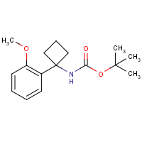 CAS: 1332765-73-7 | OR40762 | 1-(2-Methoxyphenyl)cyclobutan-1-amine, N-BOC protected