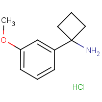 CAS: 1228880-04-3 | OR40765 | 1-(3-Methoxyphenyl)cyclobutan-1-amine hydrochloride