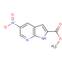 CAS:952182-17-1 | OR41113 | Methyl 5-nitro-7-azaindole-2-carboxylate