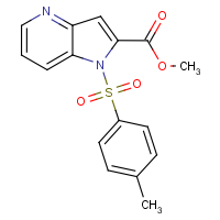 CAS:952182-32-0 | OR41131 | Methyl 1-(toluene-4-sulphonyl)-4-azaindole-2-carboxylate