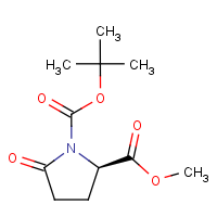 CAS: 128811-48-3 | OR41145 | 1-tert-Butyl 2-methyl (2R)-(+)-5-oxopyrrolidine-1,2-dicarboxylate