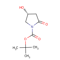 CAS:320343-60-0 | OR41161 | (4R)-4-Hydroxypyrrolidin-2-one, N-BOC protected