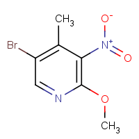 CAS: 884495-14-1 | OR41181 | 5-Bromo-2-methoxy-4-methyl-3-nitropyridine