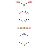 CAS:871329-69-0 | OR4124 | 4-(Thiomorpholin-4-ylsulphonyl)benzeneboronic acid