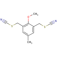 CAS: 206559-38-8 | OR4156 | (2-Methoxy-5-methylbenzene-1,3-diyl)dimethanediyl bis(thiocyanate)