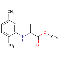CAS: 187607-75-6 | OR4196 | Methyl 4,7-dimethyl-1H-indole-2-carboxylate