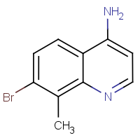 CAS: 1189106-52-2 | OR42033 | 4-Amino-7-bromo-8-methylquinoline